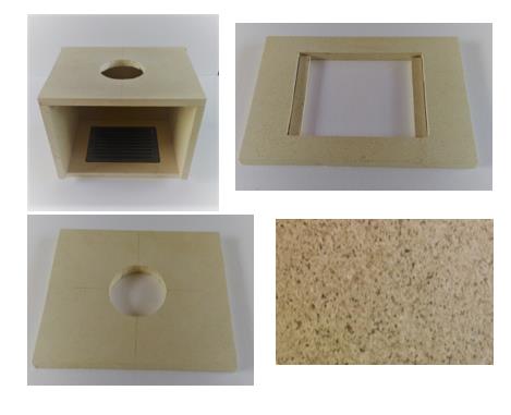 PANNELLI-MATTONI-COMPONENTI  IN VERMICULITE